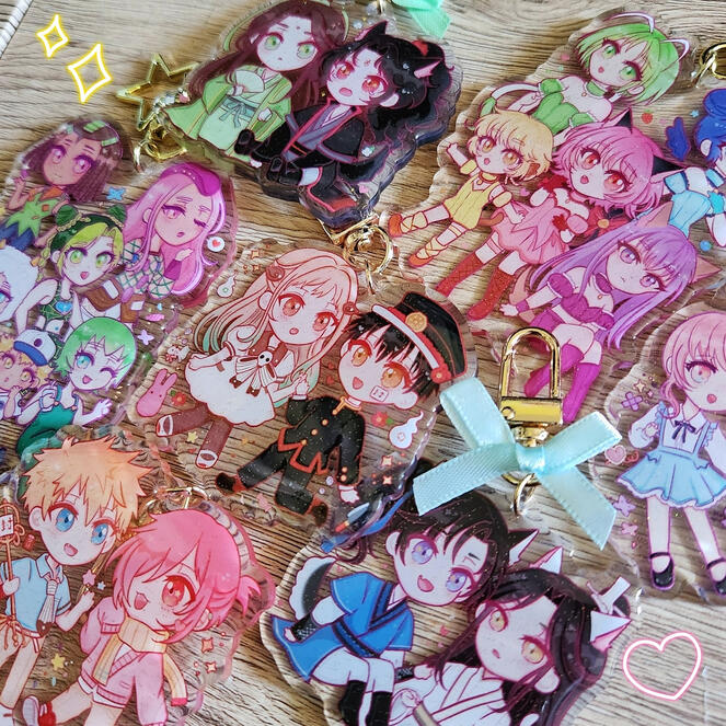 Nijisanji Heart Pins